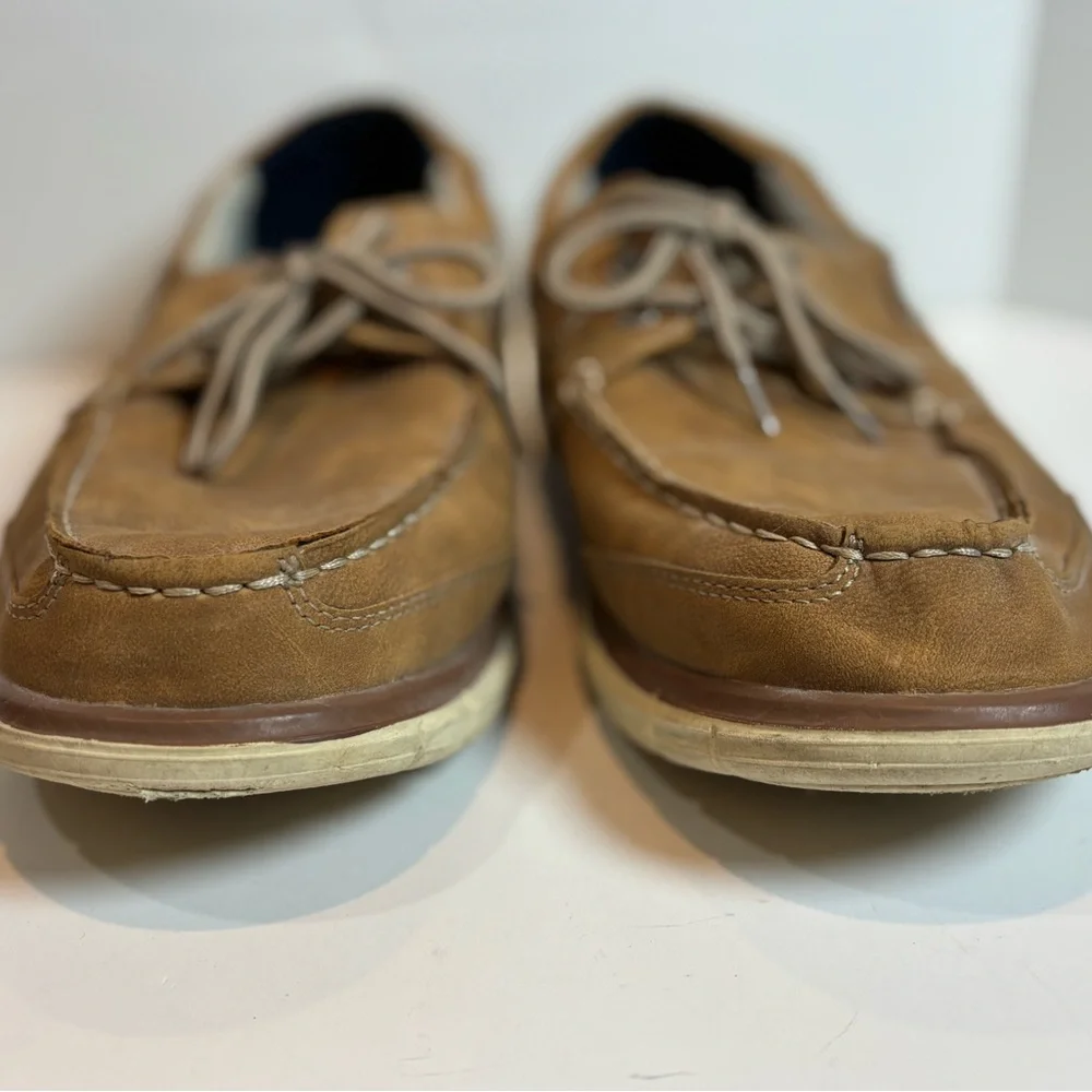 Dockers Brown Leather Boat Shoes Men’s Size 13